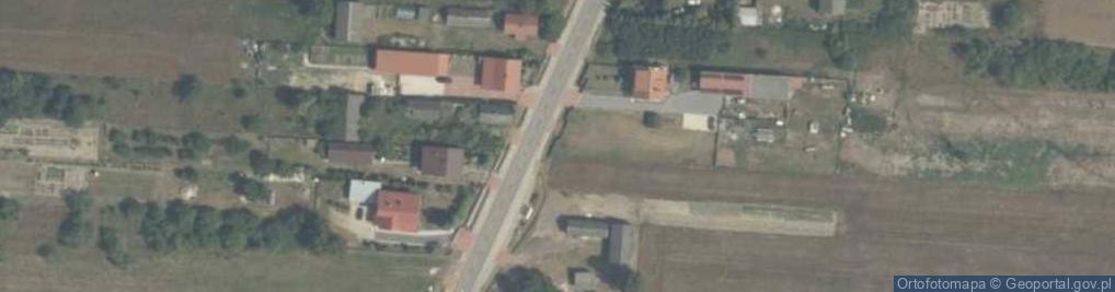Zdjęcie satelitarne Główna ul.