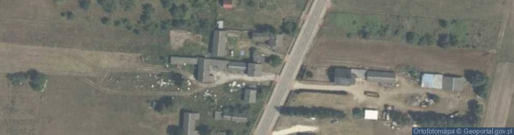 Zdjęcie satelitarne Główna ul.