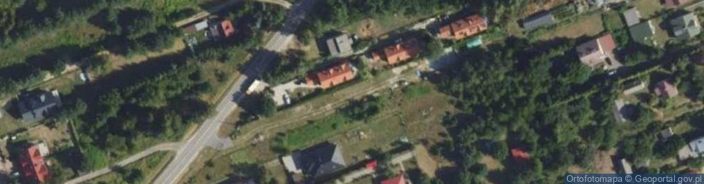 Zdjęcie satelitarne Główna ul.