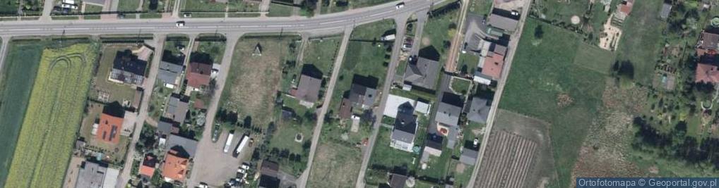 Zdjęcie satelitarne Główna ul.