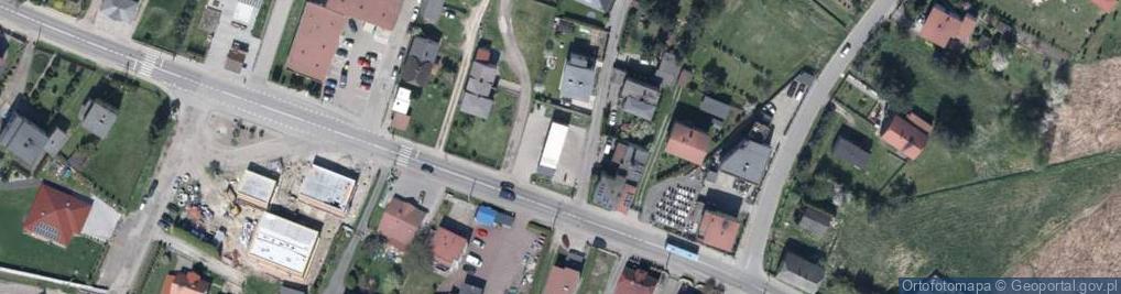 Zdjęcie satelitarne Główna ul.
