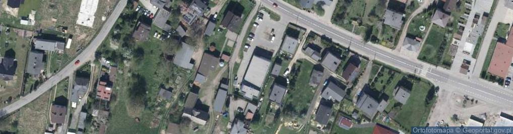 Zdjęcie satelitarne Główna ul.