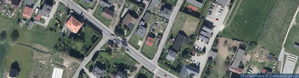 Zdjęcie satelitarne Główna ul.
