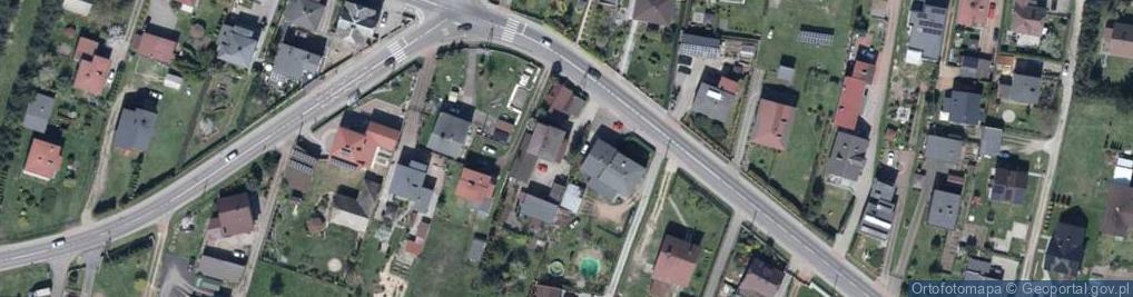 Zdjęcie satelitarne Główna ul.