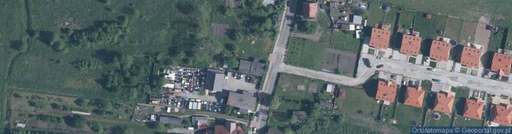 Zdjęcie satelitarne Główna ul.