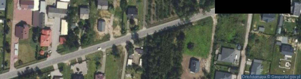 Zdjęcie satelitarne Główna ul.
