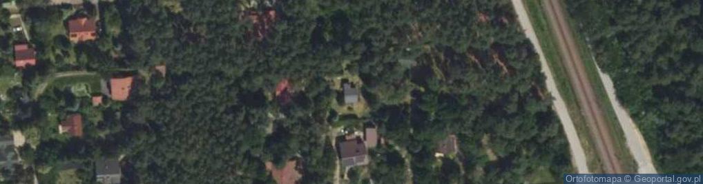 Zdjęcie satelitarne Główna ul.