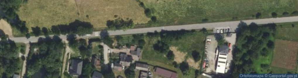 Zdjęcie satelitarne Główna ul.