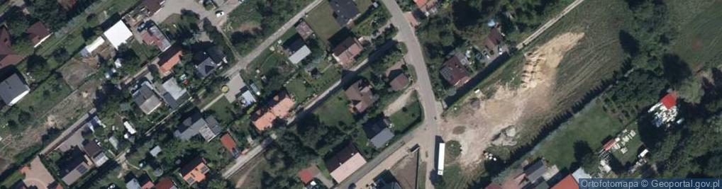 Zdjęcie satelitarne Główna ul.