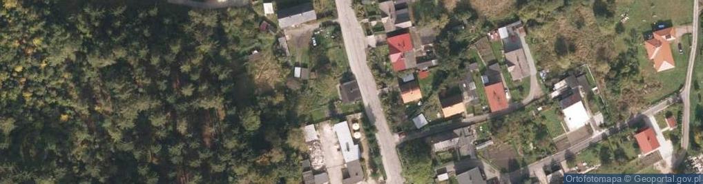 Zdjęcie satelitarne Główna ul.