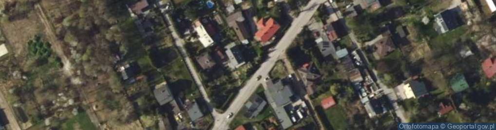 Zdjęcie satelitarne Główna ul.
