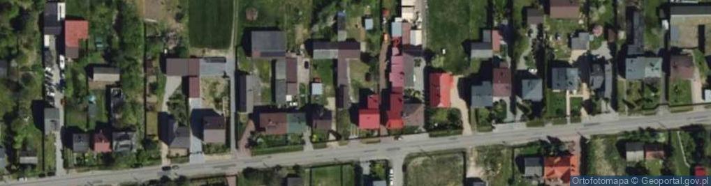 Zdjęcie satelitarne Główna ul.
