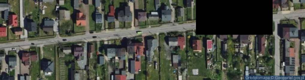 Zdjęcie satelitarne Główna ul.
