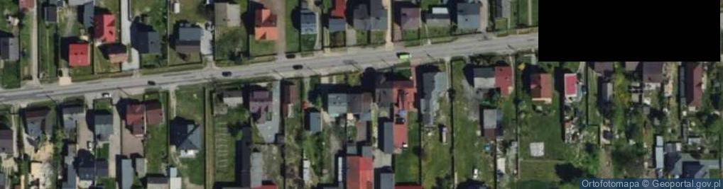 Zdjęcie satelitarne Główna ul.