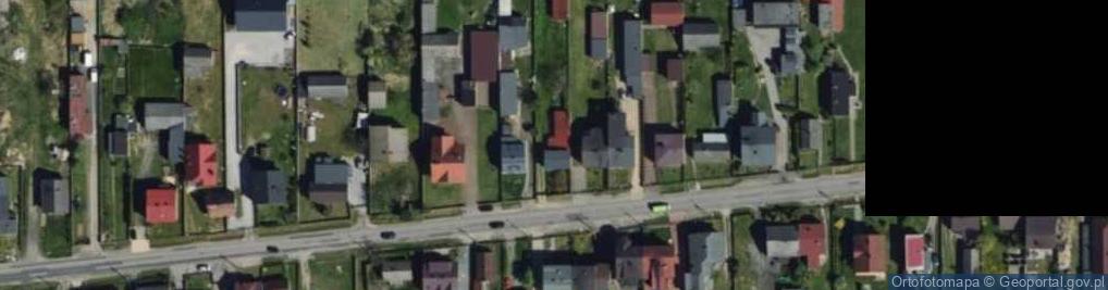 Zdjęcie satelitarne Główna ul.
