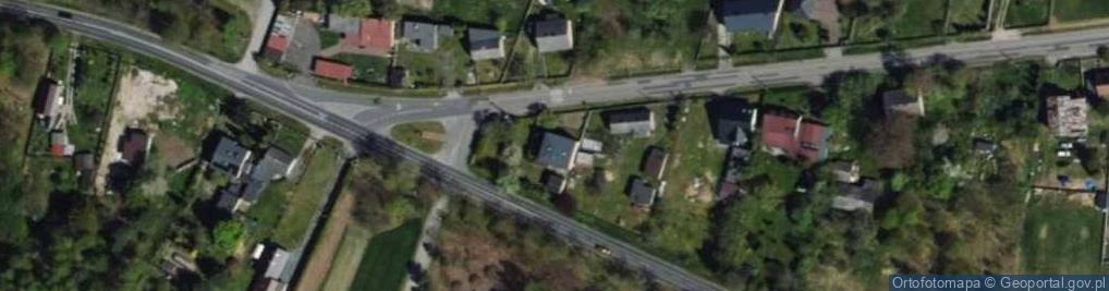 Zdjęcie satelitarne Główna ul.