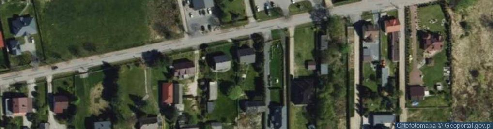 Zdjęcie satelitarne Główna ul.