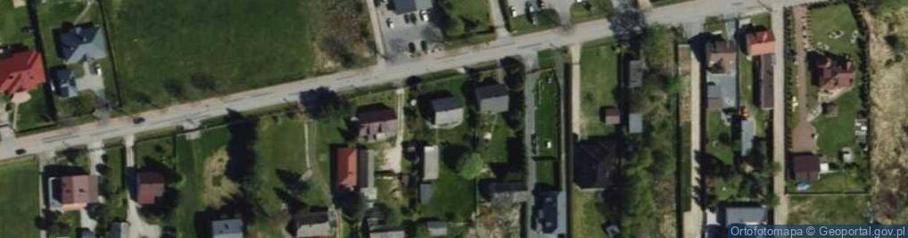 Zdjęcie satelitarne Główna ul.