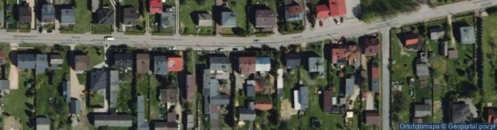 Zdjęcie satelitarne Główna ul.