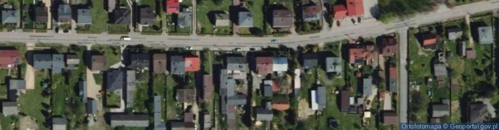 Zdjęcie satelitarne Główna ul.