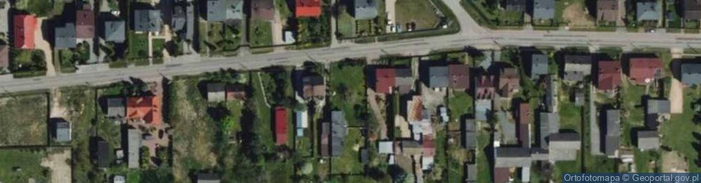 Zdjęcie satelitarne Główna ul.