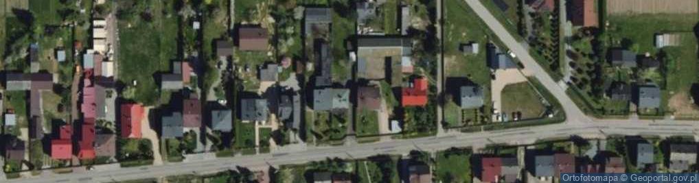 Zdjęcie satelitarne Główna ul.