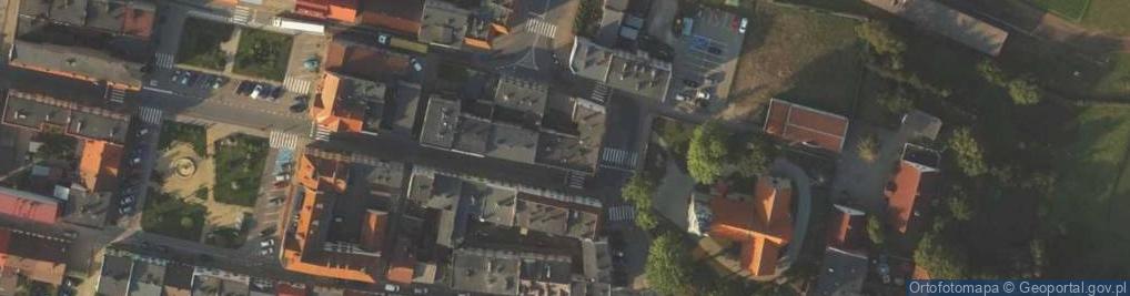 Zdjęcie satelitarne Główna ul.
