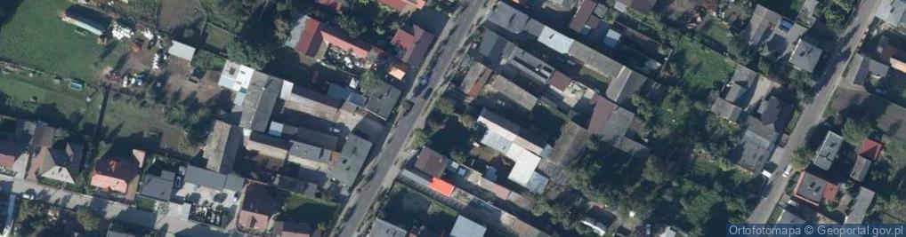 Zdjęcie satelitarne Główna ul.