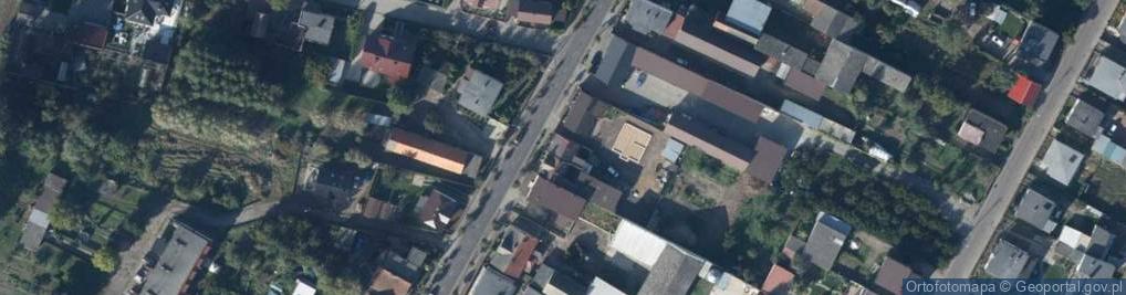 Zdjęcie satelitarne Główna ul.
