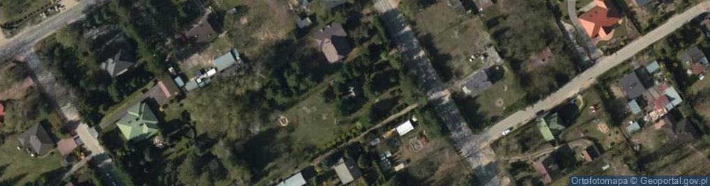 Zdjęcie satelitarne Główna ul.