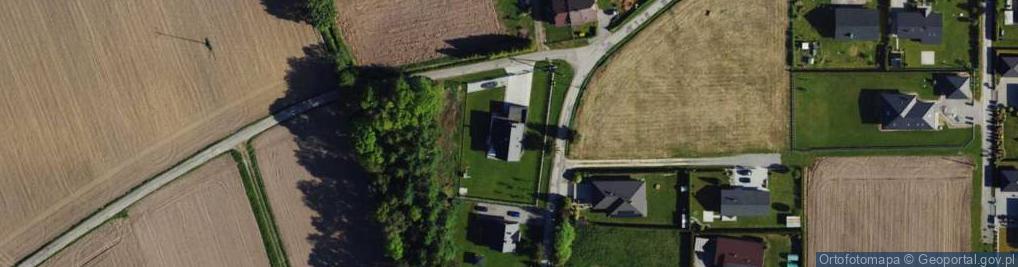 Zdjęcie satelitarne Głębokie ul.