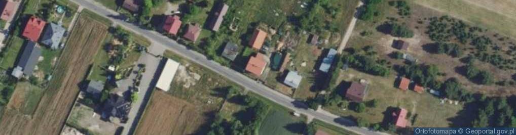 Zdjęcie satelitarne Główna ul.