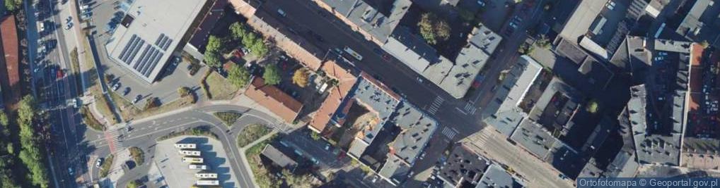 Zdjęcie satelitarne Gliwicka ul.
