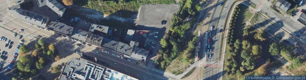 Zdjęcie satelitarne Gliwicka ul.