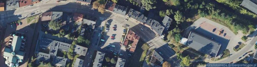 Zdjęcie satelitarne Gliwicka ul.