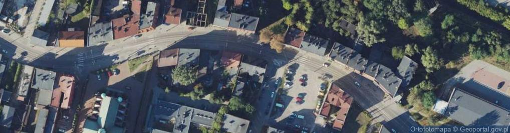 Zdjęcie satelitarne Gliwicka ul.