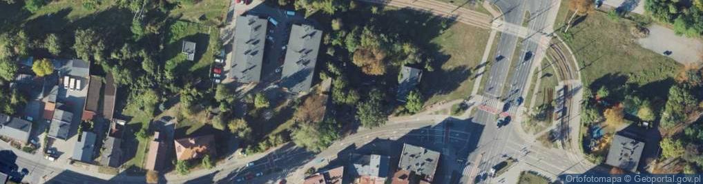 Zdjęcie satelitarne Gliwicka ul.
