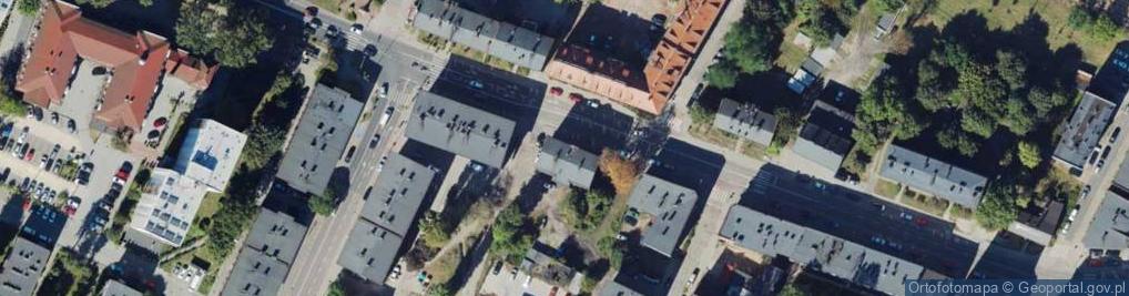 Zdjęcie satelitarne Gliwicka ul.