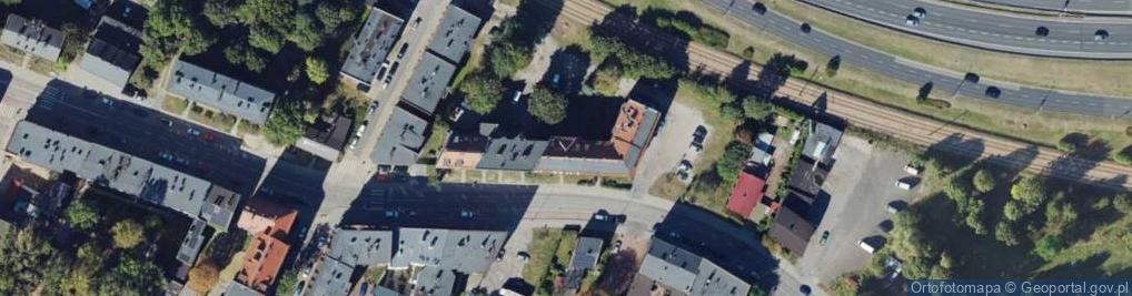 Zdjęcie satelitarne Gliwicka ul.