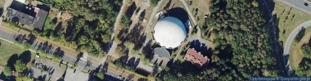 Zdjęcie satelitarne Gliwicka ul.
