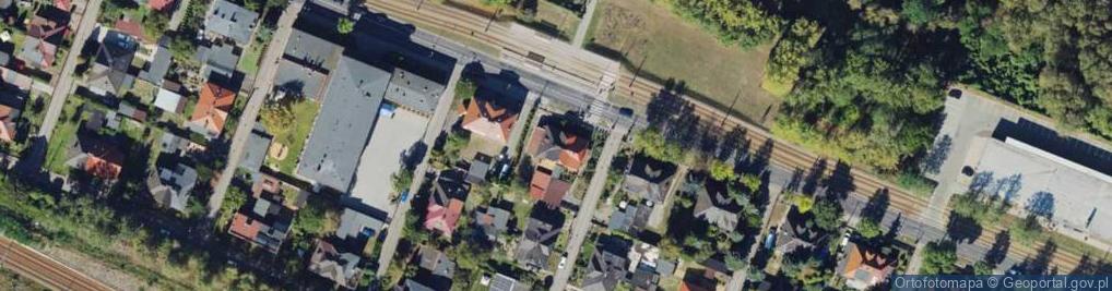 Zdjęcie satelitarne Gliwicka ul.