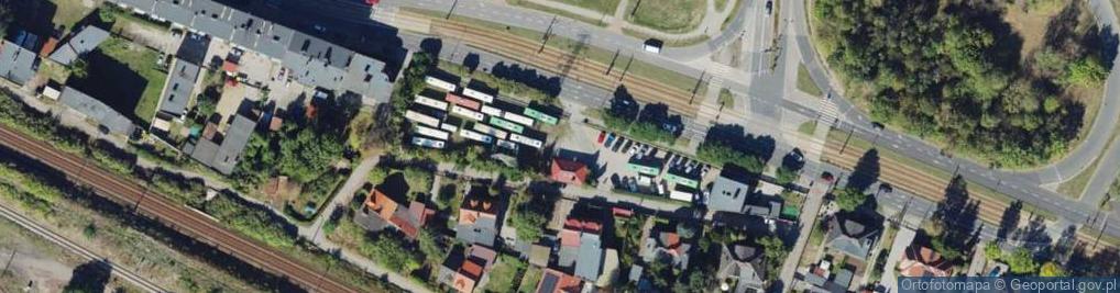 Zdjęcie satelitarne Gliwicka ul.