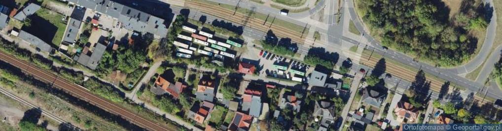 Zdjęcie satelitarne Gliwicka ul.