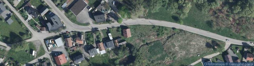 Zdjęcie satelitarne Główna ul.