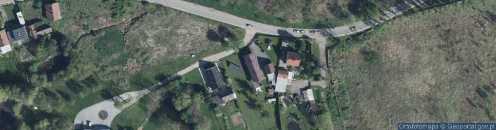 Zdjęcie satelitarne Główna ul.