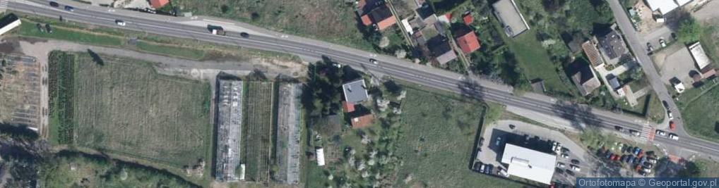 Zdjęcie satelitarne Gliwicka ul.