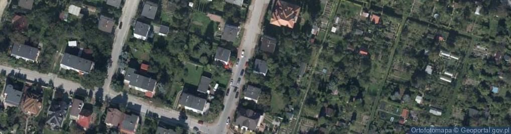 Zdjęcie satelitarne Głogowa ul.