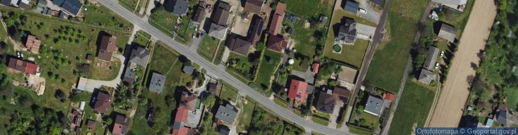 Zdjęcie satelitarne Główna ul.