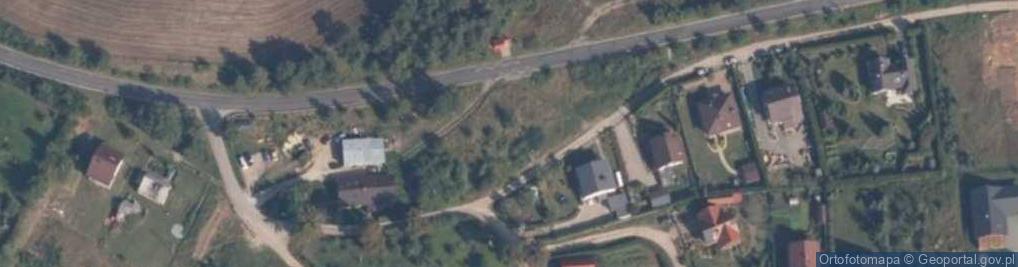 Zdjęcie satelitarne Główna ul.