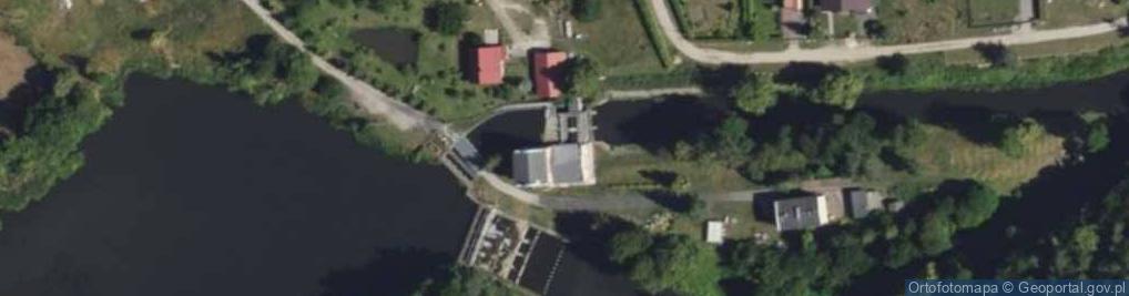 Zdjęcie satelitarne Główna ul.